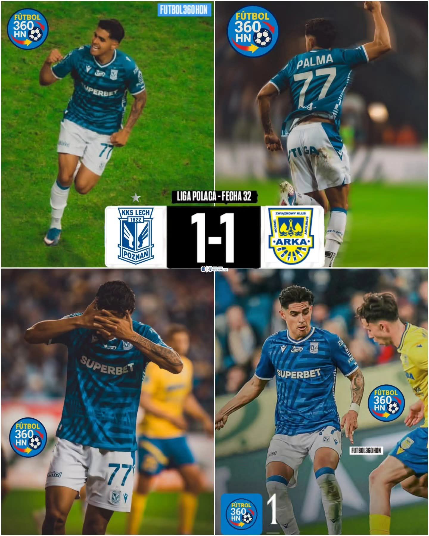 Luis Palma marca y acerca al Lech Poznan al título en Polonia fb img 17782817336736212722042970120682