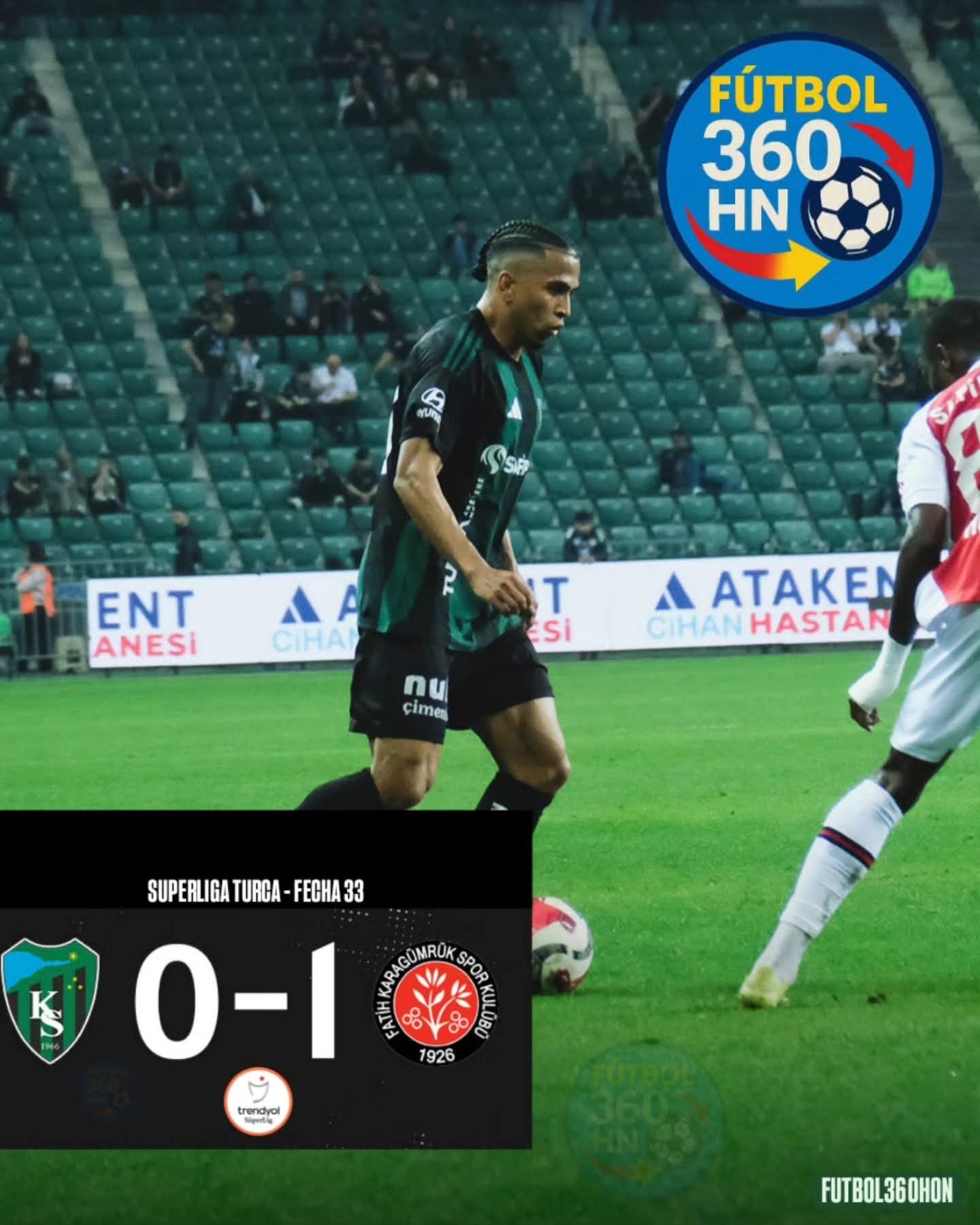 Rigoberto Rivas volvió a tener actividad con el Kocaelispor en Turquía fb img 17783688055933457484766387006549