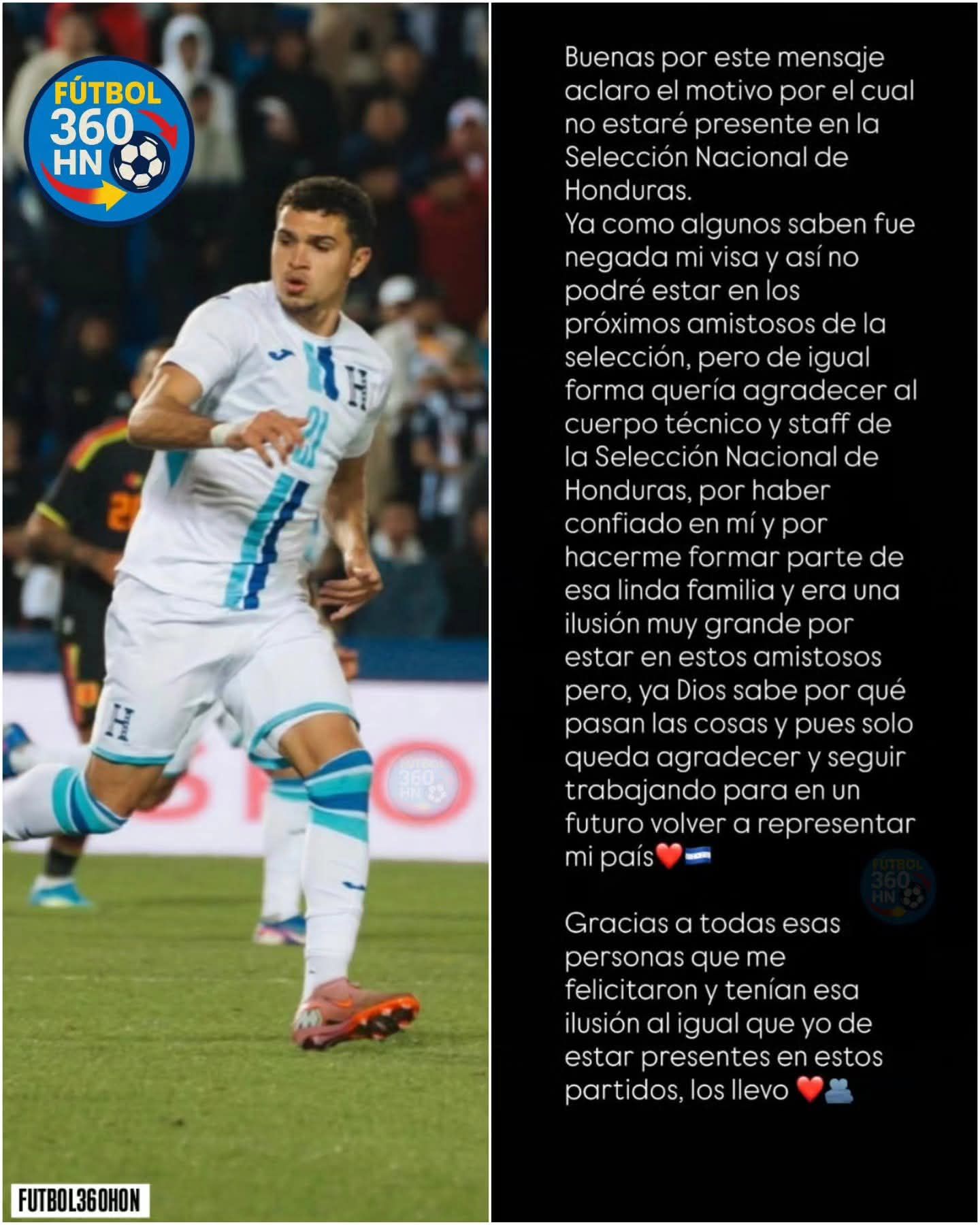 ERICK PUERTO ES BAJA EN LA SELECCIÓN DE HONDURAS POR PROBLEMAS DE VISA fb img 17800978560304341879978569440200