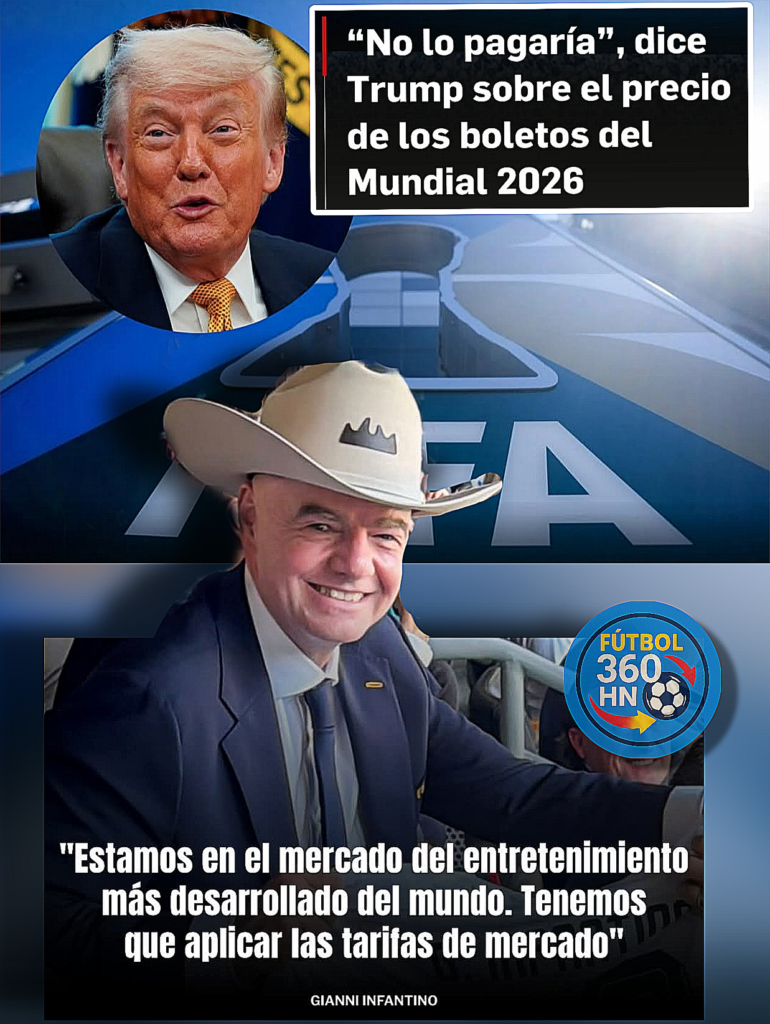 Donald Trump critica los altos precios para el Mundial FIFA 2026 y Gianni Infantino responde Picsart 26 05 07 18 20 00 1367583660394388154575 770x1024