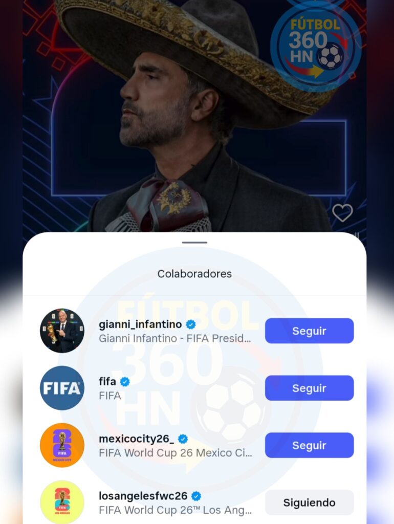 Gianni Infantino desactiva comentarios tras publicar a los artistas del Mundial FIFA 2026 Picsart 26 05 09 08 48 28 2684552352842114650795 770x1024