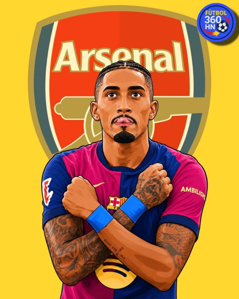 Arsenal sigue de cerca a Raphinha en medio de posibles salidas en ataque Picsart 26 05 15 15 28 09 0791076166224781917117 819x1024