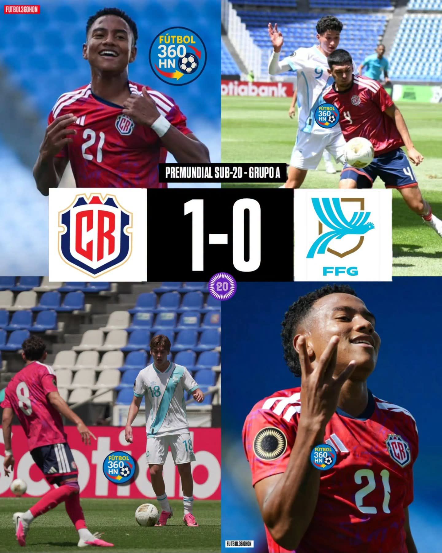 Costa Rica arranca con triunfo y complica a Guatemala en el Premundial Sub-20 de Concacaf fb img 17849516839898703291490986334208