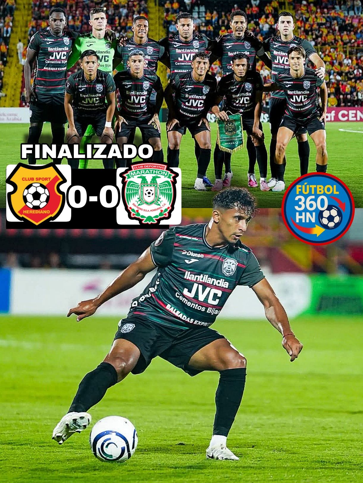Marathón rescata un valioso empate ante Herediano en su regreso a la Copa Centroamericana picsart 26 07 30 22 08 43 5207207531461444503030