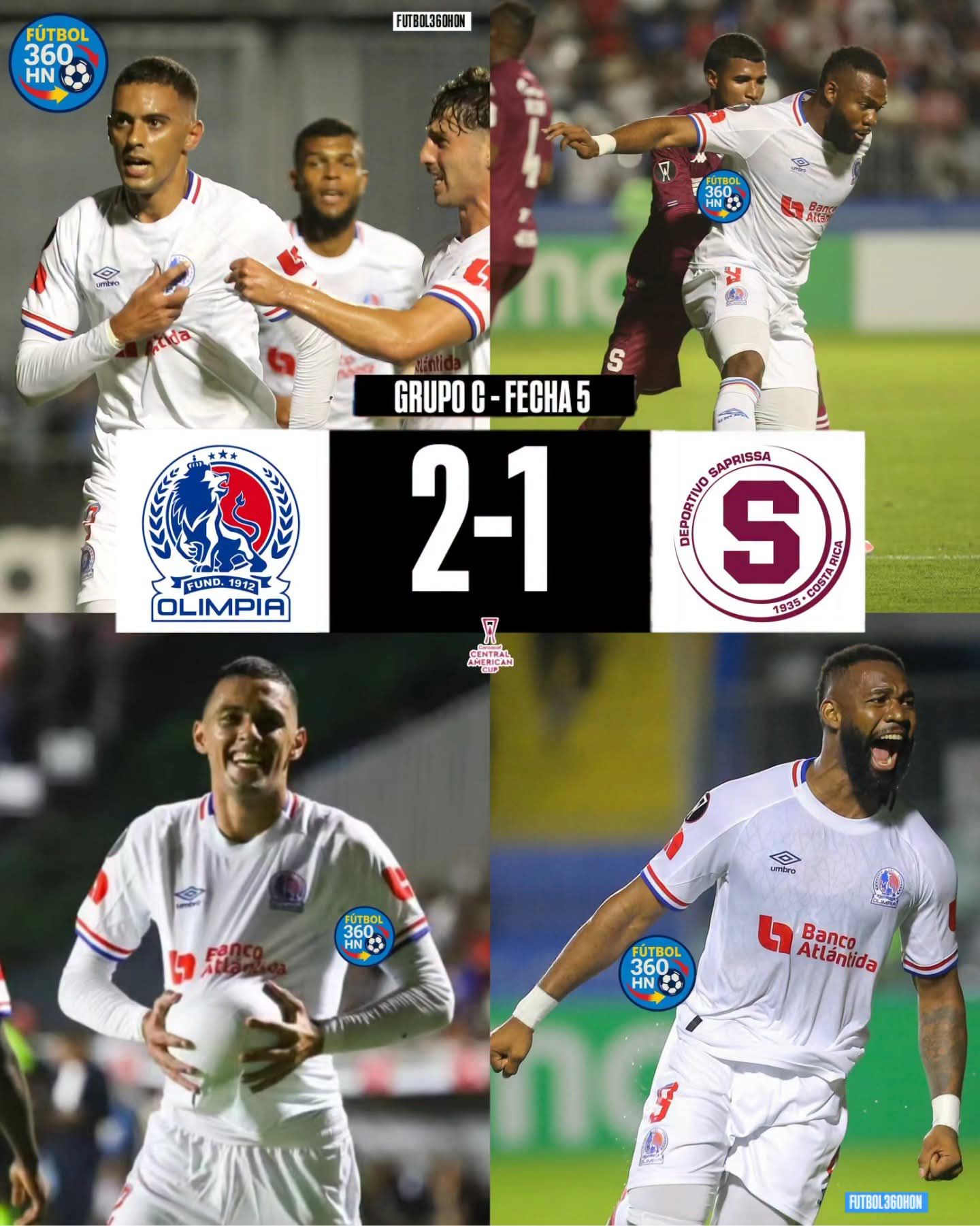 OLIMPIA, LÍDER CON PASO PERFECTO! DERROTÓ 2-1 A SAPRISSA Y VA POR LA COPA fb img 17878924688055792430494777173645