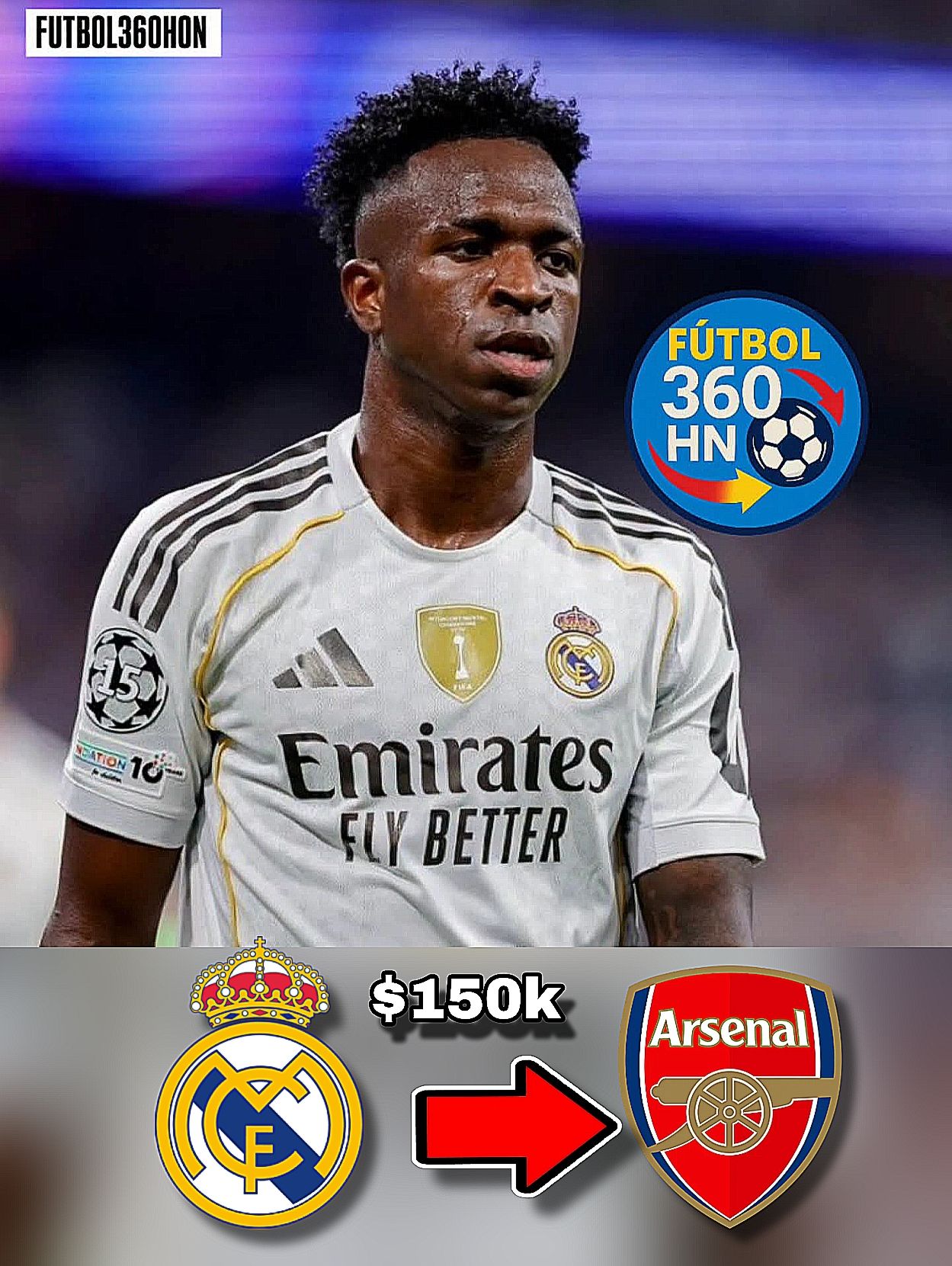 ¡Real Madrid le pone precio a Vinícius Jr.! Arsenal tendría que pagar una cifra millonaria picsart 26 08 04 11 32 10 7001114978600176107369