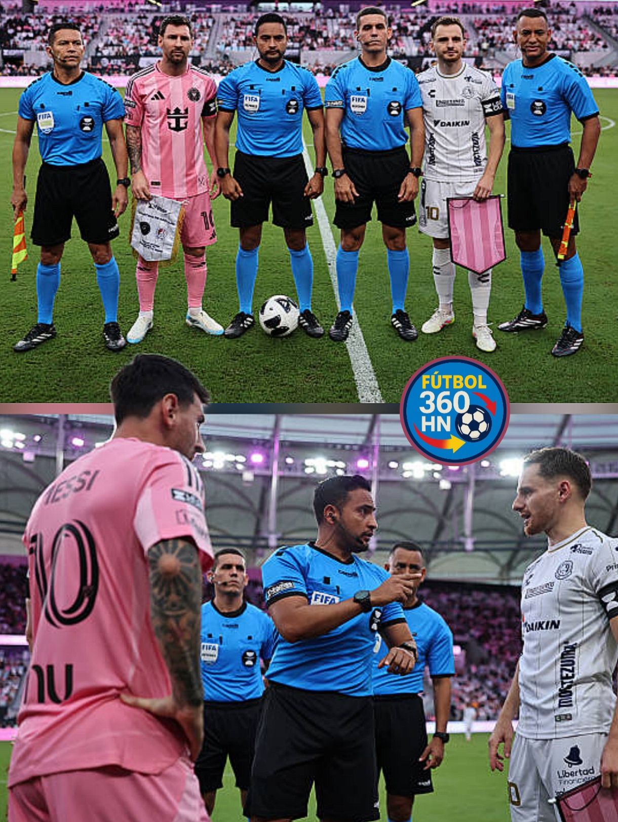 Said Martínez lideró el equipo arbitral hondureño en el Inter Miami vs Atlético San Luis de la Leagues Cup picsart 26 08 06 07 09 05 7161636889195046732642