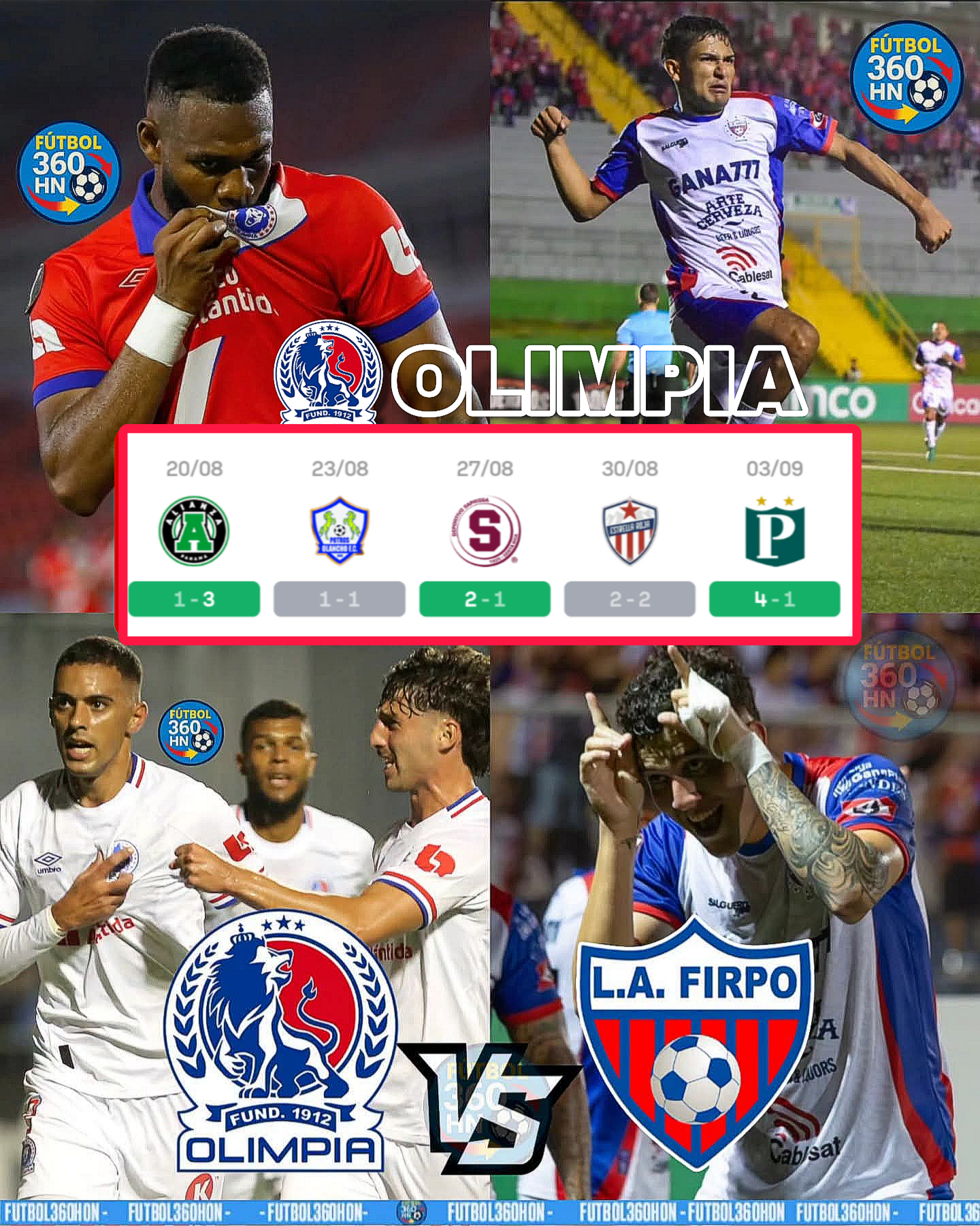 Así llegan Luis Ángel Firpo y Olimpia a los cuartos de final picsart 26 09 07 08 42 09 7927370936396639210661