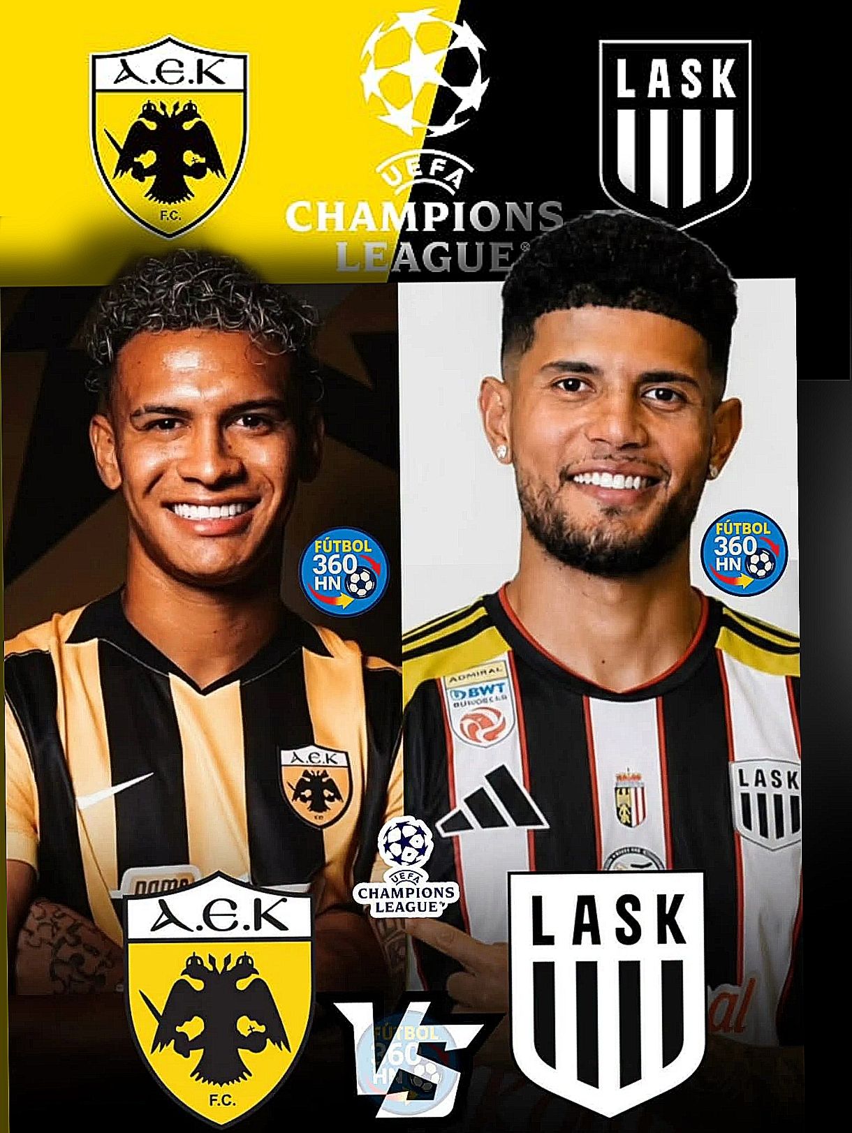 Kervin Arriaga debuta en la Champions League: AEK Atenas enfrenta al LASK picsart 26 09 08 07 17 04 8568992533115313046175